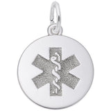 Medical Alert Charm - No Red