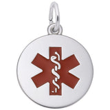 Medical Alert Charm - No Red