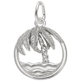 Beach Palm Tree Charm