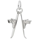 Pair of Skis Charm