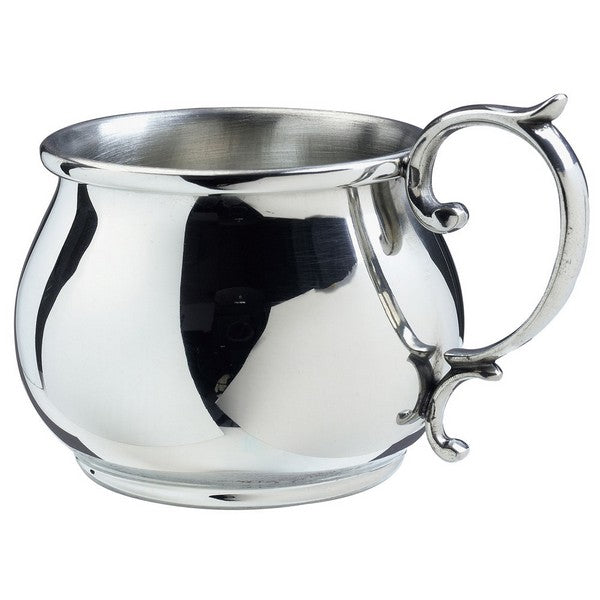 BULGED SCROLL HANDLE BABY CUP, 5 OZ
